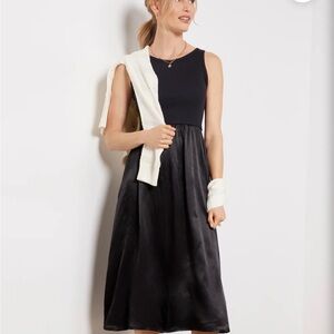 Michael Stars Bridgette Mixed Media Tank Dress